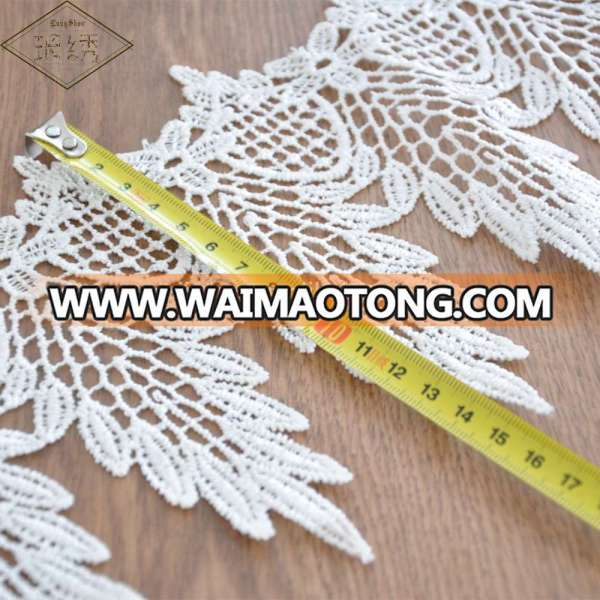 High Quality border embroidered lace for Home Textile